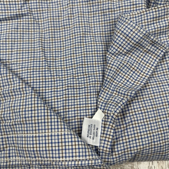 Polo Ralph Lauren Button‎ down Men's Sz 3XLT Plaid Long Sleeve Dress Shirt Dad - Picture 9 of 9